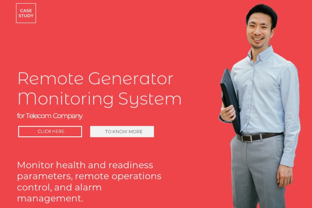 REMOTE GENERATOR MONITORING SYSTEM FOR A TELECOM COMPANY