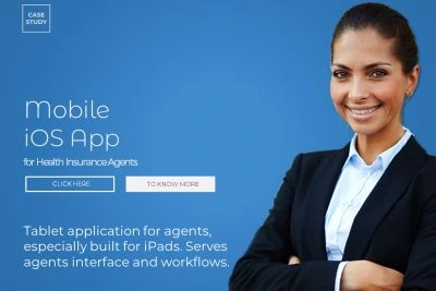 Mobile iOS Application for Health Insurance Agents