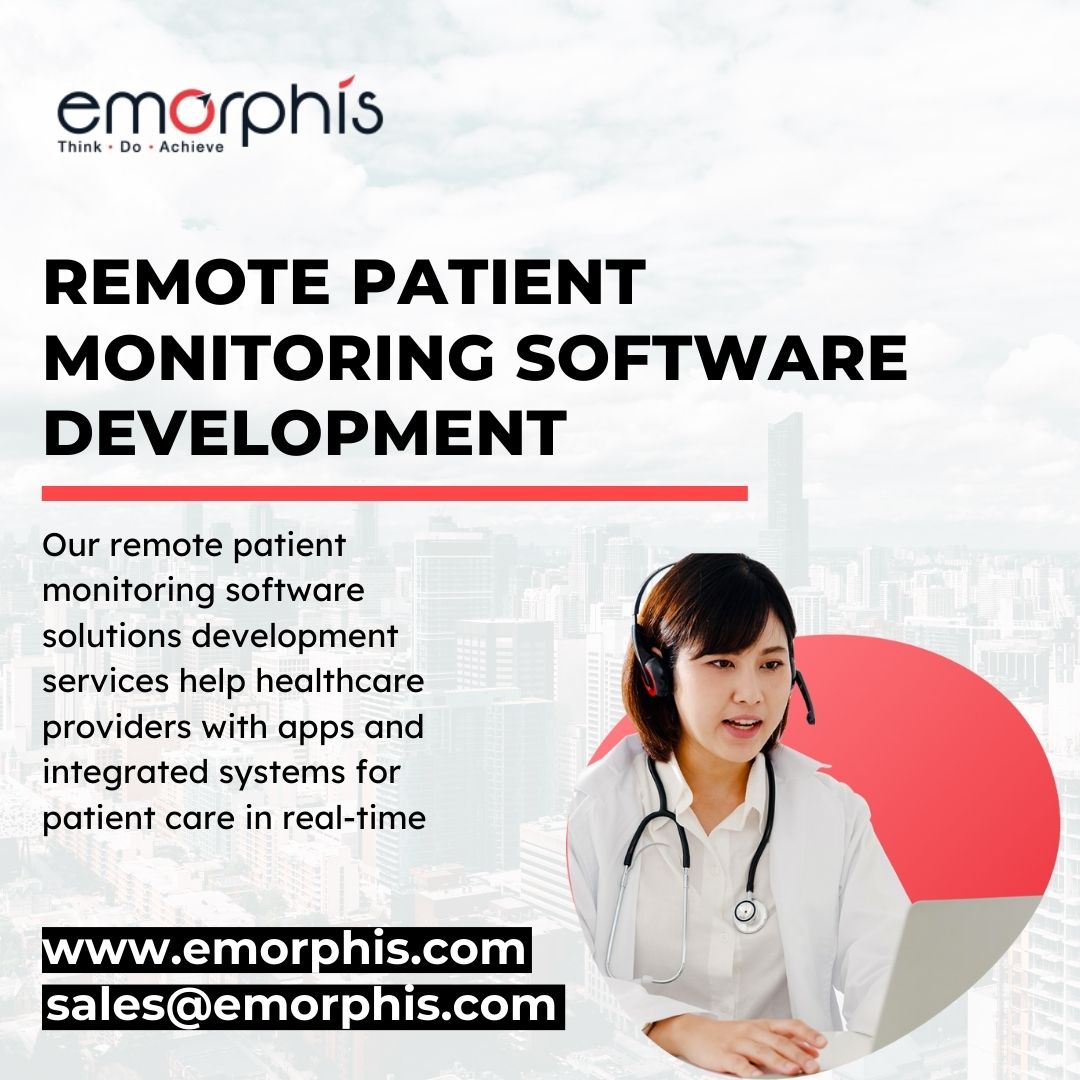 Remote patient monitoring software development Emorphis